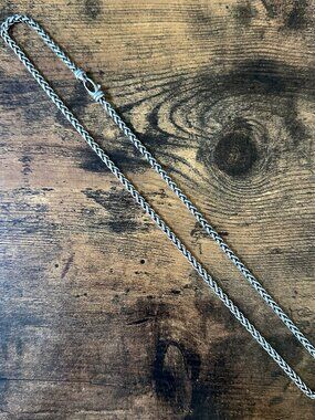 David Yurman Wheat Chain Necklace in Sterling Silver - 4mm - 24"